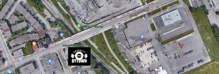 CrossFit Bytown Location (Top View)